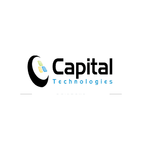 Logo for Capital Technologies Innovations, featuring a stylized 'C'.